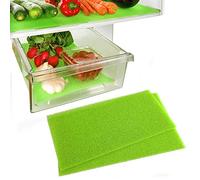 Dualplex Fruits et légumes Life Extender Liner pour réfrigérateur étagères (Lot de 2) - Prolonge la durée de Vie de Votre Production et Empêche Le Gaspillage, 38,1 x 61 cm