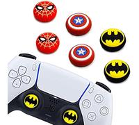 Dualsense Lot De 6 Capuchons De Protection En Silicone Antidérapant Pour Manettes Sans Fil Compatible Avec Ps5/Ps4/Xbox One/360/Nintendo Switch Pro (A)