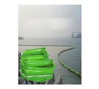 DUANHOZ Barrière d'interception DIY : Installation d'une barrière de Confinement des hydrocarbures pour rivières et Lacs | Bouée Anti-Pollution Flottante en PVC | Système de cont