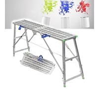 DUANHOZ Échafaudage Pliable, échelle, échafaudage Portable à Hauteur réglable, Plateforme de Travail multifonctionnelle, Tour d'échafaudage, Tabouret, idéal pour Les travaux de r