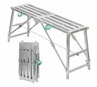 DUANHOZ Équipement d'échafaudage à Hauteur réglable, Plateforme de Travail Portable et Pliable multifonctionnelle, échelle de Tour d'échafaudage, Tabouret de Travail pour la réno