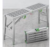 DUANHOZ Équipement d'échafaudage, échafaudage Pliable Portable, Plateforme de Travail multifonctionnelle avec Tour d'échafaudage, échelle, Tabouret et établi, Charge maximale de