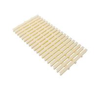 DUANHOZ Grille d'évacuation Robuste en Plastique pour piscines et salles de Bains - Grille de trop-Plein modulable, Protection de gouttière Durable, prévention des obstructions e