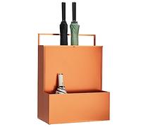 DUANHOZ Porte-parapluies Grande capacité pouvant contenir 18 à 25 parapluies, idéal pour la Maison, Le Bureau, l'entrée d'un hôtel ou Un Couloir. Support avec bac égouttoir amovi