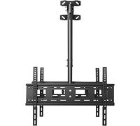 DUANHOZ Support Mural Flottant pour téléviseur, inclinable et pivotant, Compatible avec la Plupart des téléviseurs LED et doté d'un système de Fixation pour Double écran.