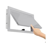 DUANHOZ Trappe d'inspection de Grenier métallique avec loquet Tactile, Couvercle de Porte de Service rectangulaire pour cloisons sèches facilitant l'accès et l'entretien