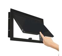DUANHOZ Trappe d'inspection de Grenier métallique avec loquet Tactile, Couvercle de Porte de Service rectangulaire pour cloisons sèches facilitant l'accès et l'installation