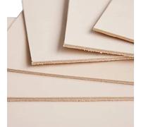 DUANIA Matériau en Cuir de Vachette véritable 3.5mm d'épaisseur en Cuir tanné végétal Bande de pièces Pleine Fleur pour Bricolage Artisanat d'art Fait à la Main