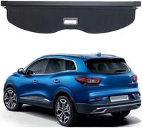 DuanRQ Étagère de Coffre Rétractable pour Kadjar 2015-2020, Housse Colis Cargo Coque Cache-Bagages Protection Intimité Anti-poussière Protection Cargo
