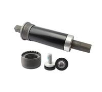 DUANSIYU Boitier De Pedalier Boîtier de pédalier vélo carré Conique 100 120 mm, Trou, roulement manivelle, axe avec vis, Cyclisme, Lubrification, Silencieux