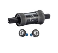 DUANSIYU Boitier De Pedalier Support de pédalier vélo 68mm Support cannelure Puissance cône Cartouche carrée for manivelle Broche Conique avec vis(116mm)