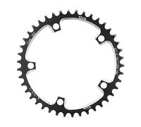 DUANSIYU Couronnes Cyclisme Pignon étroit et Large VTT 130BCD38T-60T(42T Black and Screw)