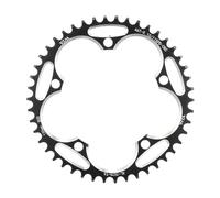 DUANSIYU Couronnes Cyclisme Pignon étroit et Large VTT 130BCD38T-60T(44T Black and Screw)