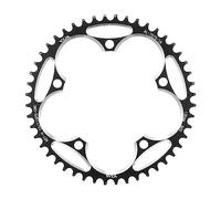 DUANSIYU Couronnes Cyclisme Pignon étroit et Large VTT 130BCD38T-60T(48T Black and Screw)