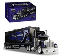DUANT Blocs de serrage pour camion lourd, grand conteneur, camion, blocs de construction de projet STEM, kit d'ingénierie, modèle de voiture pour adultes et garçons, affichage de collection
