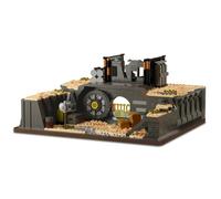 DUANT Wasteland Underground Fortress Shelter Building Set, un modèle de jouet de château souterrain post-apocalyptique, un cadeau de brique de construction de maison de style cyberpunk.