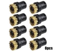 Duarable Embouts Rond Brush Bas Coût Remplacement Vapeur Câble 8pcs Laiton