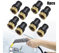 Duarable Embouts Rond Brush Bas Coût Remplacement Vapeur Câble 8pcs Laiton