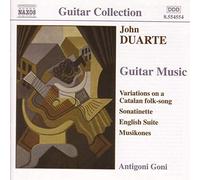Antigoni Goni – Duarte : Œuvres pour guitare – CD – NAXOS