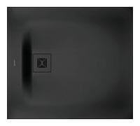 Duarvit Sustano receveur de douche rectangulaire 720270650000000 90 x 80 x 3 cm, gris foncé mat