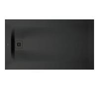 Duarvit Sustano receveur de douche rectangulaire 720285650000000 160 x 90 x 3 cm, gris foncé mat