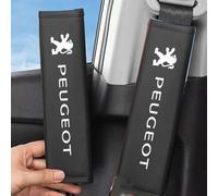 DUAZEP 2 pièces PU Car Protecteur de Ceinture de Sécurité Automobile pour Peugeot 208 I (Phase I, 2012) 2012-2015, Auto Amovible pour Adultes et Enfants