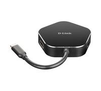 Station d'accueil PC portable D-LINK DUB-M420 - Station d'accueil - USB-C / Thunderbolt 3 - HDMI