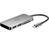 Dub-M610 Hub Usb-C 6-En 1 Avec Hdmi/Lecteur De Carte/Power Delivery- Idéal Pour Partager Une Connexion Entre Plusieurs Périphériques Usb[Z361]