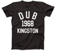 Dub Reggae 1968 T-T-Shirts à Manches Courtes Cotton King Tubby Lee Scratch Perry(Large)