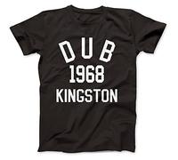 Dub Reggae 1968 TT-Shirts à Manches Courtes Cotton King Tubby Lee Scratch Perry(Large)
