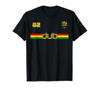 DUB -Reggae Rastafari Ethiopie Jamaica Football Jamaïque T-Shirt