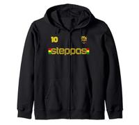 DUB STEPPAS Reggae Dancehall Sound System Maillot Rasta Dub Sweat à Capuche