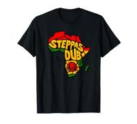 DUB STEPPAS Reggae Dub Sound System Africa Rasta Dub T-Shirt