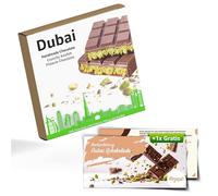 Dubai Chocolate 100 grammes - Kadayif/Kanufa & Pistachio - chocolat au lait selon une recette arabe