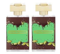 Dubai Chocolate Perfume, Chocolate Bar Pistachio Perfume for Diffusers, Aromaa Perfumes for Women and Men, Alcohol Free (2PCS)