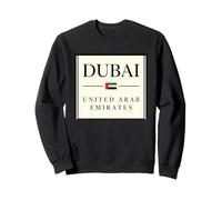 Dubaï Drapeau National des Émirats Arabes Unis du Moyen-Orient Sweatshirt