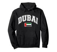 Dubaï Dubai UAE United Arab Emirates drapeau Sweat à Capuche