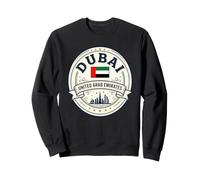 Dubaï Emirats Arabes Unis Skyline City Flag UAE Middle East Sweatshirt