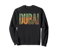 Dubaï Emirats Arabes Unis Skyline Desert Travel Souvenir Burj Khalifa Sweatshirt