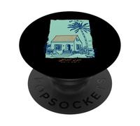Dubaï Emirats Arabes Unis Souvenir Vintage Art du Golfe Arabique PopSockets PopGrip Adhésif
