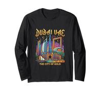 Dubaï Emirats Arabes Unis Voyage Souvenir City Landmark Tourist Gift Manche Longue