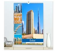 Dubai - Urlaubsplaner (hochwertiger Premium Wandkalender 2026 DIN A2 hoch), Kunstdruck in Hochglanz: Die größte Stadt der Vereinigten Arabischen Emirate am Persischen Golf.