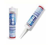 dubaust POD24 Poolfix Colle de montage pour piscine Polymère à coller et étanchéifier sous l'eau, résistante aux UV, reste élastique en permanence, 290 ml (1, gris)