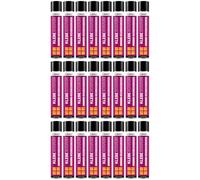 dubaust WSP24 Lot de 24 mousses adhésives WDVS PU pour tissu isolant EPS | Mousse professionnelle pour pistolet e feu B1, contenance de 750 ml, convient pour WDVS