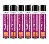 dubaust WSP24 Lot de 6 mousses adhésives en mousse isolante WDVS PU pour | Mousse professionnelle pour pistolet e feu B1, contenance de 750 ml, convient pour WDVS