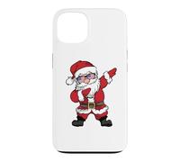 Dubbing Père Noël avec Drapeau américain Coque pour iPhone 13