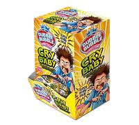 DUBBLE BUBBLE CRY BABY, gomme à mâcher super acide, 200 unités par boîte