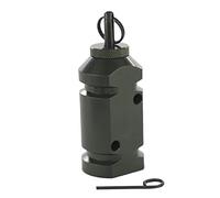 Dubbulon Alarme de périmètre - Alarme de Fil de de Camping, Alarme de Fil de de Calibre 12 avec Son Fort, Alarme Tente de Camping, Small Tripwire Activated Alarm for Home Farm Outdoor Camping