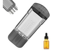 Dubbulon Applicateur D'huile Pour Cuir Chevelu, Distributeur Compact D'huile Capillaire Pour Voyage, Accessoire De Soin Léger Pour Femmes Famille Amis Époux Épouse Grands-Parents