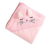 Dubbulon Bain Bébé À Capuche - Serviette À Capuche pour Bébé | Bain Bébé Extra Doux Absorbant | Drap Serviette Bain pour Bébé Nouveau-né | Couverture Enveloppante pour Bébé Garçon Filles